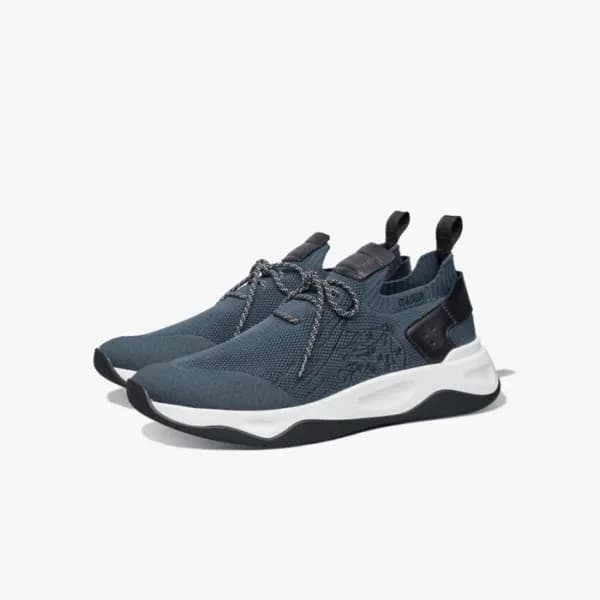 벨루티 남성 블루 스니커즈 - Berluti Mens Shadow Sneakers - be… - 1
