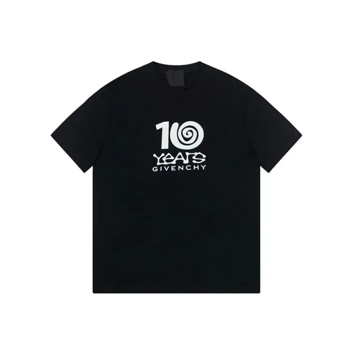 지방시 남성 블랙 반팔 티셔츠 - Givenchy Mens Black Tshirts - g… - 1