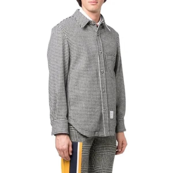 톰브라운 남성 베이직 셔츠 - Thom Browne Mens Dress Shirts - t… - 1