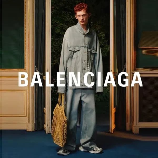 발렌시아가 남성 블루 자켓 - Balenciaga Mens Blue Jackets - ba… - 1