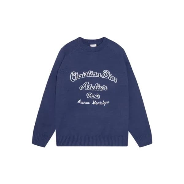 디올 남성 라운드 스웨터 - Dior Mens Round Knitwear - dic2656… - 1