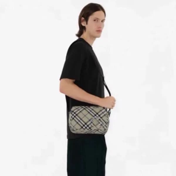 버버리 남성 빈티지 카메라 백 - Burberry Mens Vintage Camera Ba… - 1