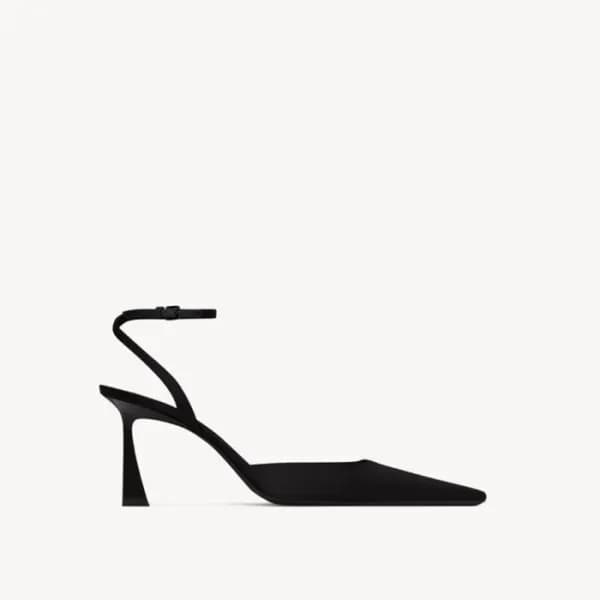입생로랑 여성 블랙 슬링백 - Saint Laurent Womens Black Slingb… - 1