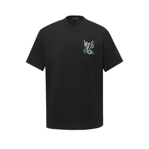 크롬하츠 남성 라운드 반팔티 - Chrom Hearts Mens Round Tshirt -… - 1
