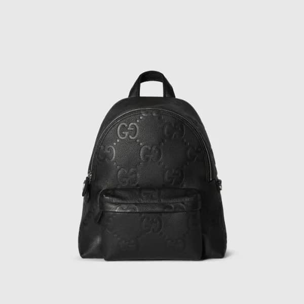 구찌 남성 GG 점보 미디엄 백팩 - Gucci Mens GG Jumbo Medium Ba… - 1