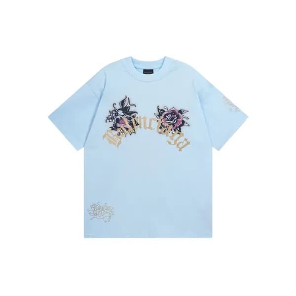 발렌시아가 남성 라운드 반팔 티셔츠 - Balenciaga Mens Round Tshirt… - 1