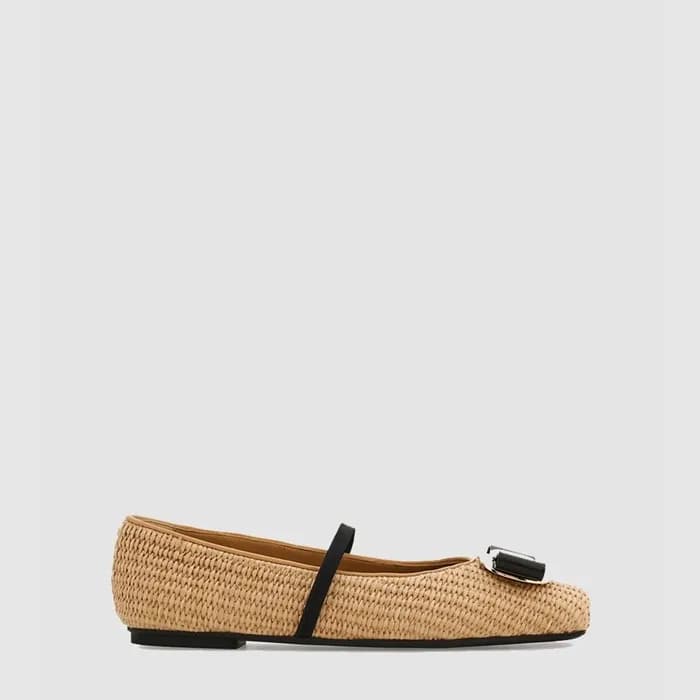 페라가모 여성 뉴 바라 플레이트 발레 플랫 - Salvatore Ferragamo Wome… - 1