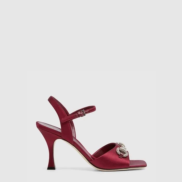 구찌 여성 크리스탈 홀스빗 샌들 - Gucci Womens Crystal Horsebit … - 1