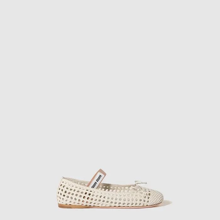 미우미우 여성 발레리나 - Miu Miu Womens Ballerina - mis7983x - 1