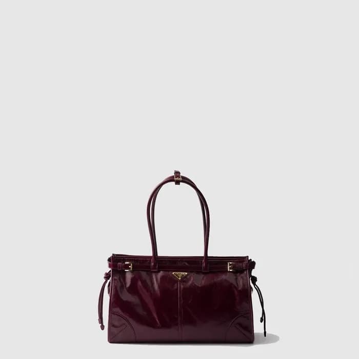 프라다 여성 보니 라지 가죽 핸드백 1BA433 - Prada Womens Bonnie L… - 1