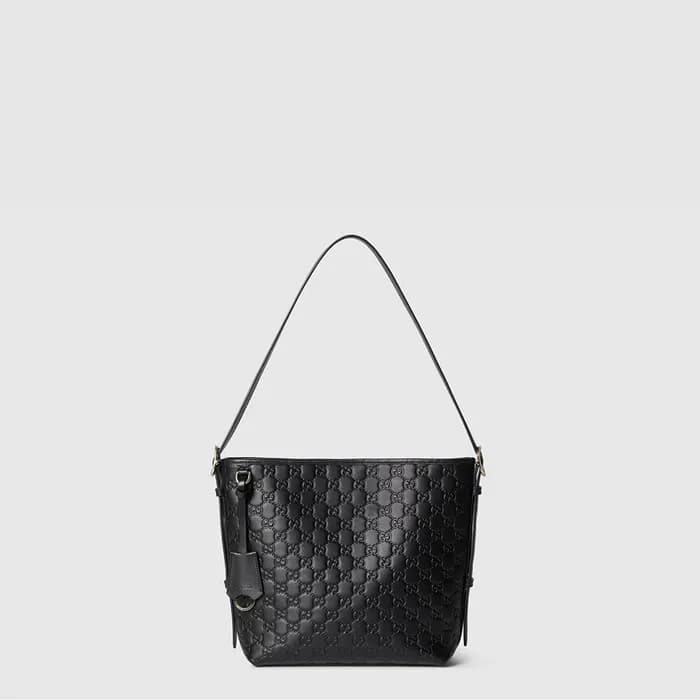 구찌 여성 GG 엠블럼 스몰 숄더백 - Gucci Womens GG Emblem Small… - 1