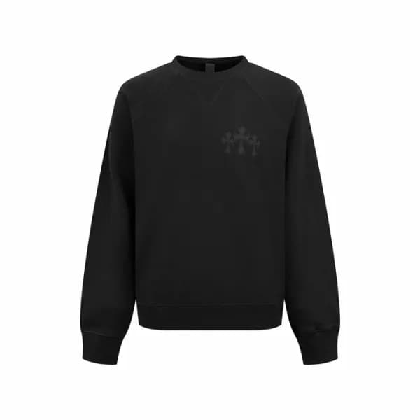크롬하츠 남성 라운드 긴팔티 - Chrome Hearts Mens Round Tshirt … - 1