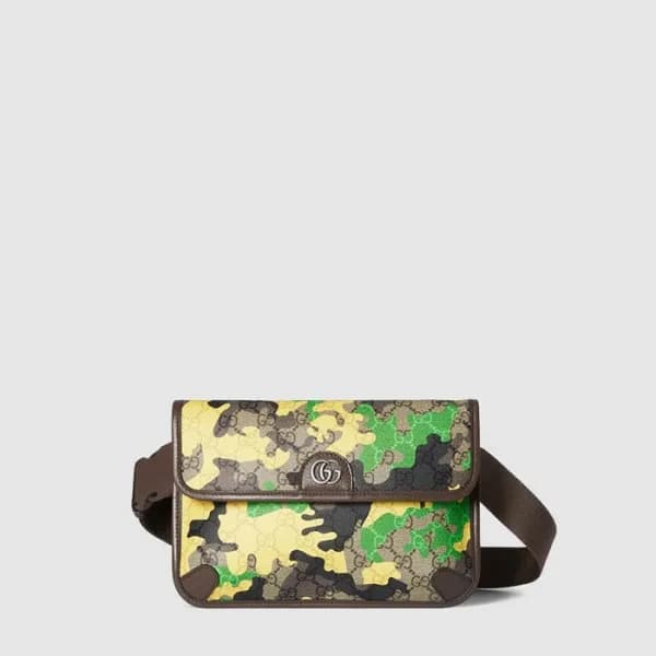 구찌 남성 스몰 GG 벨트백 - Gucci Mens Small GG Belt Bag - g… - 1