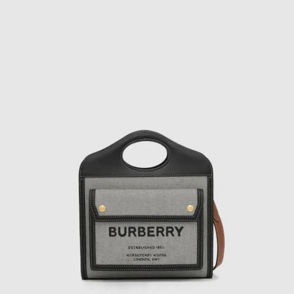 버버리 여성 미니 트라이톤 포켓 백 - Burberry Womens Mini Triton … - 1