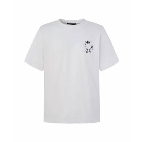 크롬하츠 남성 라운드 반팔티 - Chrom Hearts Mens Round Tshirt -… - 1