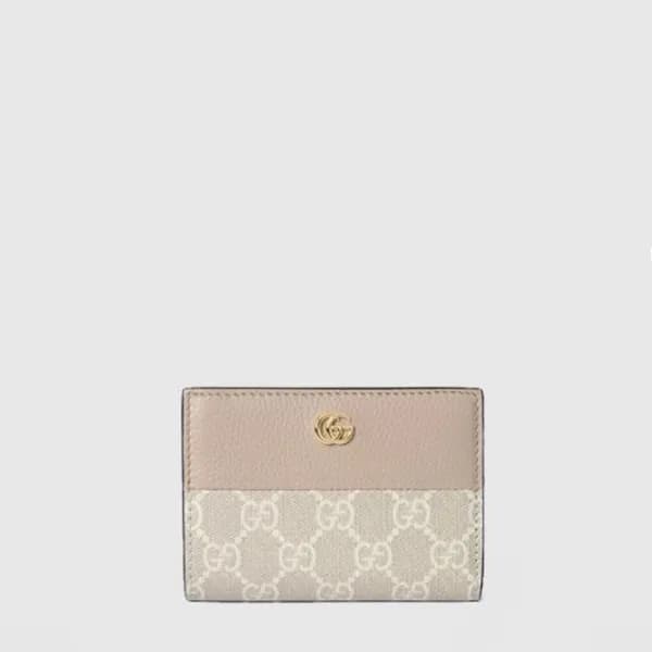 구찌 여성 GG 마몽 바이컬러 스몰 지갑 - Gucci Womens GG Marmont B… - 1