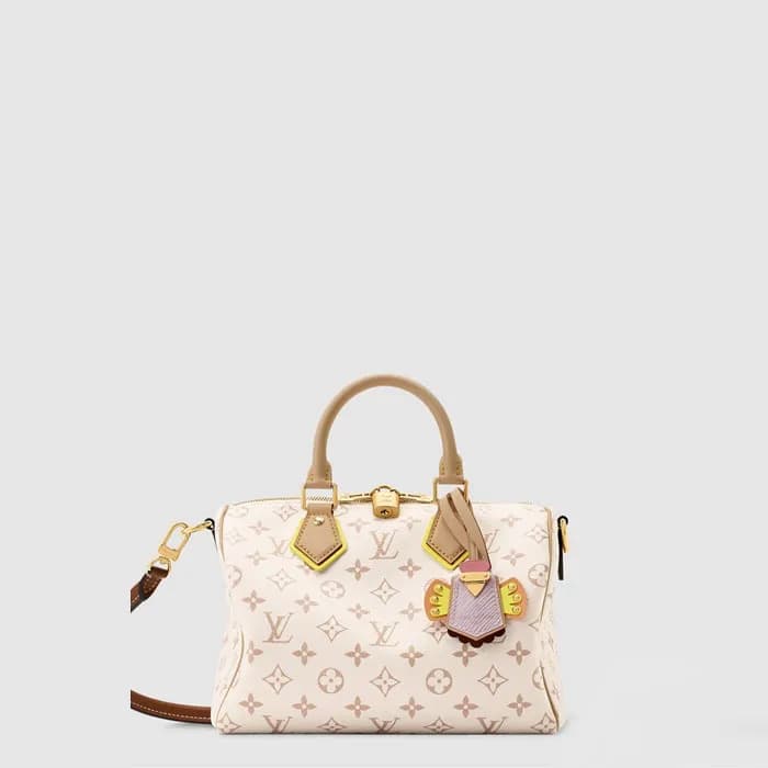 루이비통 여성 스피디 반둘리에 25 소프트 LV 크래프티 M2A038 - Louis vuitton Womens Speedy Bandouliere 25 Soft LV Crafty - lvb17097x - 1