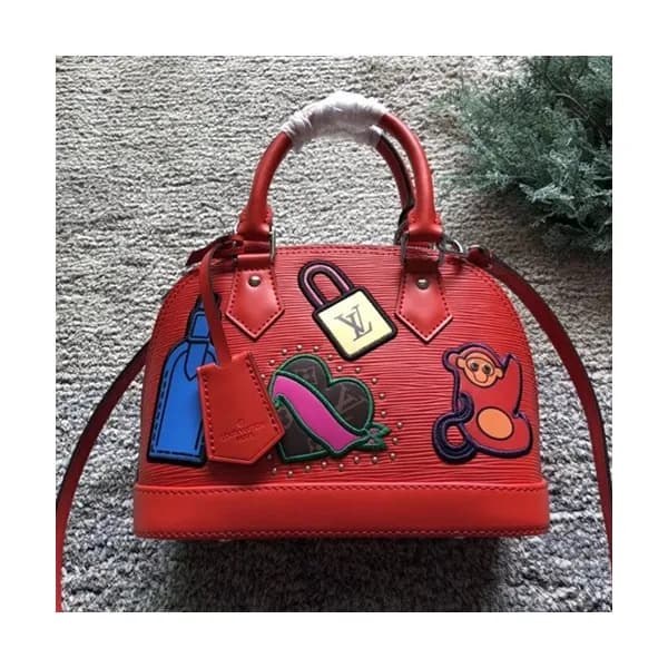 Louis Vuitton Alma BB Tote Shoulder Bag,25cm - 루이비… - 1
