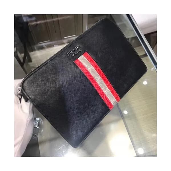 Prada Mens Clutch Bag ,27CM - 프라다 남성용 클러치백 2VF056-… - 1