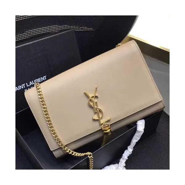 Saint Laurent Women Tassel Chain Satchel Shoulder … - 1