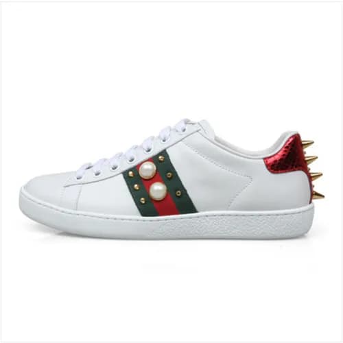 Gucci 2018 Ace Stud Leather Sneakers - 구찌 에이스 스터드 … - 1