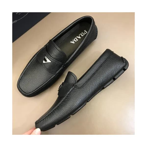 [매장판] Prada 2018 Mens Leather Loafer - 프라다 남성 레더 … - 1