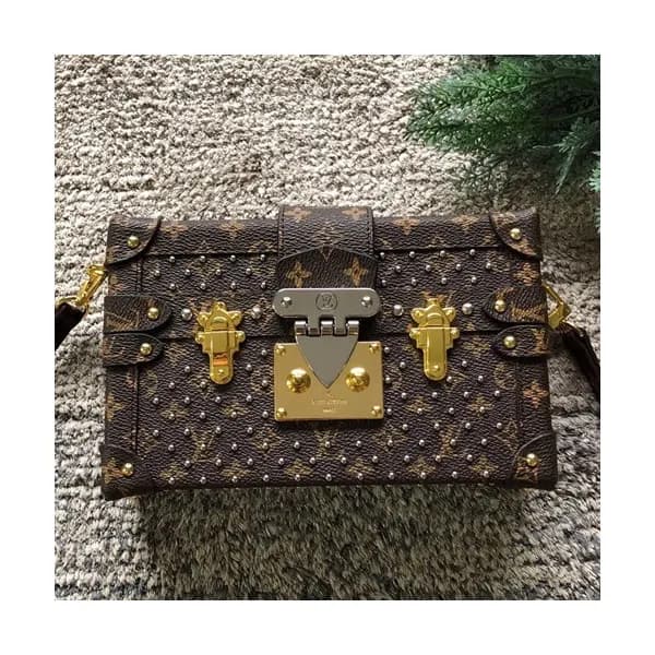 Louis Vuitton Monogram Petite Malle Shoulder Bag,1… - 1