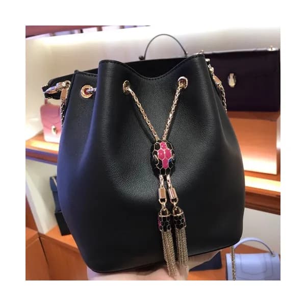Bvlgari 2019 Tote Shoulder Bucket Bag,20CM - 불가리 2… - 1