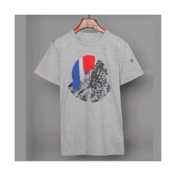 Mocler 2019 Mens Crew - neck Cotton Short Sleeved … - 1