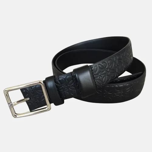 Loewe 2019 Mens Business Classic Buckle Leather Be… - 1