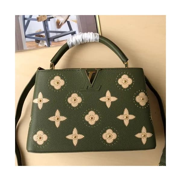 Louis Vuitton Capucines Tote Shoulder Bag,27/31cm … - 1