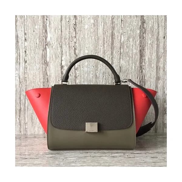 Celine Leather Tote Shoulder Bag,26CM - 셀린느 레더 토트 … - 1