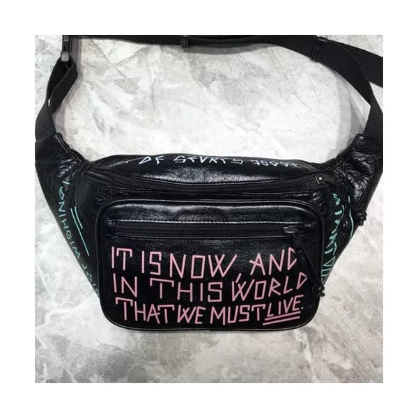 Balenciaga 2019 Leather Belt Bag,37CM - 발렌시아가 2019… - 1