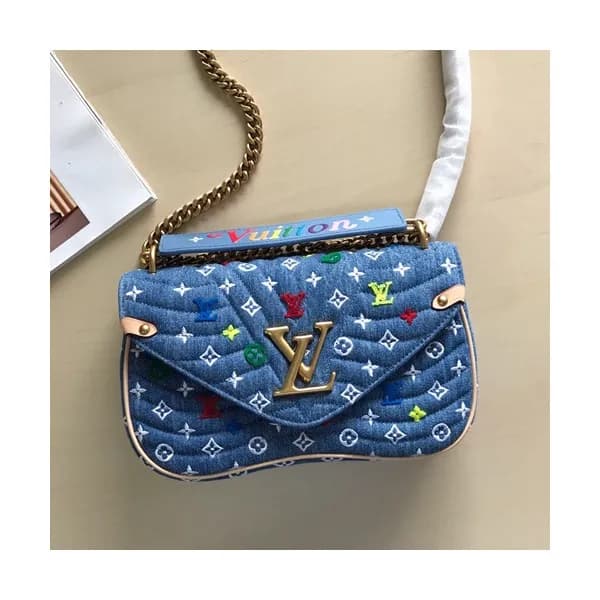 [올봄 잇템]Louis Viutton 2019 Denim New Wave Chain Sho… - 1