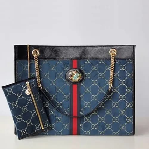 Gucci 2019 Tiger Head Large Women Tote Shoulder Sh… - 1