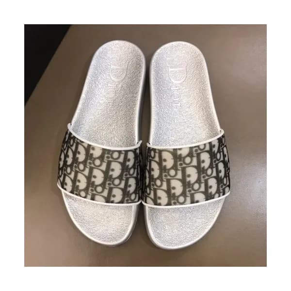 Dior 2019 Mens Initial Logo Slipper - 디올 남성 이니셜 로고… - 1
