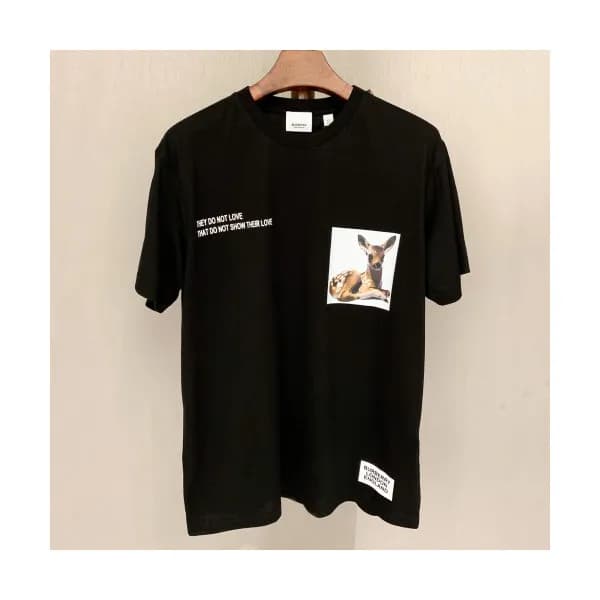 [매장판]Burberry 2019 Mm/Wm Logo Cotton Short Sleeved… - 1