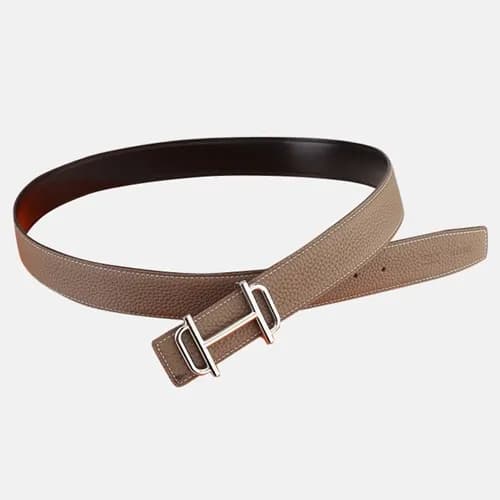 Hermes 2019 Mens Leather Belt - 에르메스 2019 남성용 레더 벨… - 1