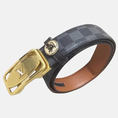 Louis vuitton 2019 Mens Canvas & Leather Belt - 루이… - 1