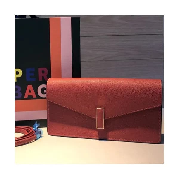 Valextra 2019 Epsom Leather Shoulder Bag,25CM - 발렉… - 1