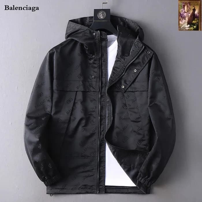 Balenciaga 2025 Mens Logo Cotton Jacket - 발렌시아가 20… - 1