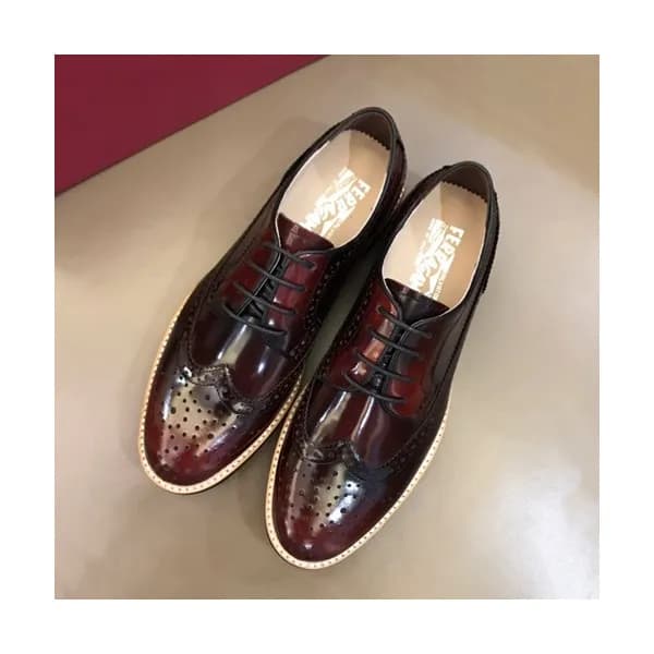 Ferragamo 2019 Mens Leather Oxford Shoes - 페라가모 20… - 1