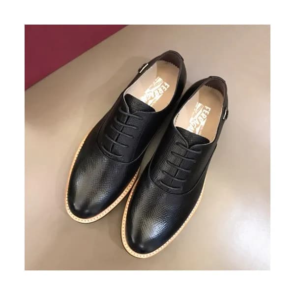 Ferragamo 2019 Mens Leather Oxford Shoes - 페라가모 20… - 1