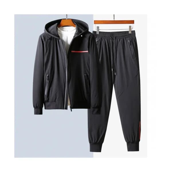 Prada 2019 Mens Casual Logo Duck Down Training Clo… - 1