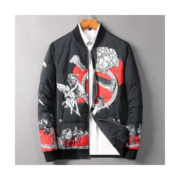 Versace 2019 Mens Logo Duck Down Jacket- 베르사체 2019… - 1