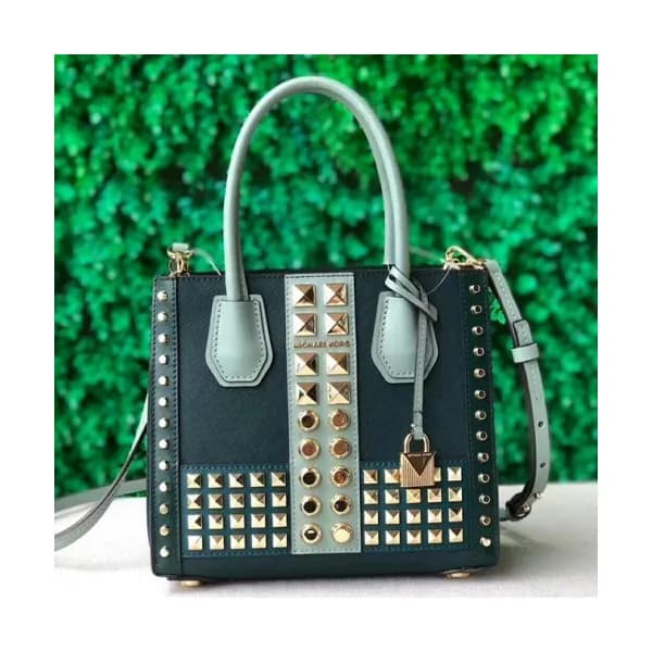 Michael Kors 2019 Leather Tote Shoulder Bag, 22CM … - 1