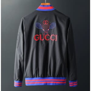 Gucci 2019 Mens Logo Casual Windproof Jacket - 구찌 … - 1