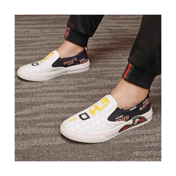 Fendi 2020 Mens Leather Slip On - 펜디 2020 남성용 레더 슬… - 1