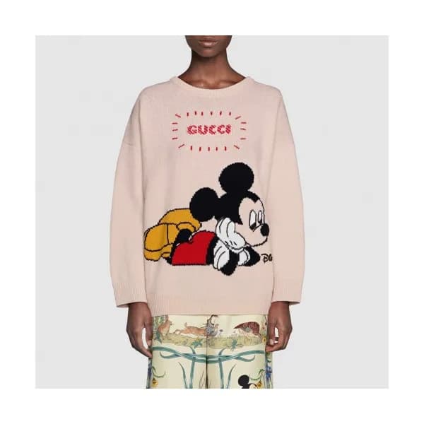[구찌]Gucci 2020 Womens Casual Crew-neck Wool Sweate… - 1