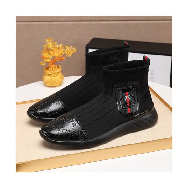 Gucci 2020 Mens Knit Sneakers - 구찌 2020 남성용 니트 스니커… - 1